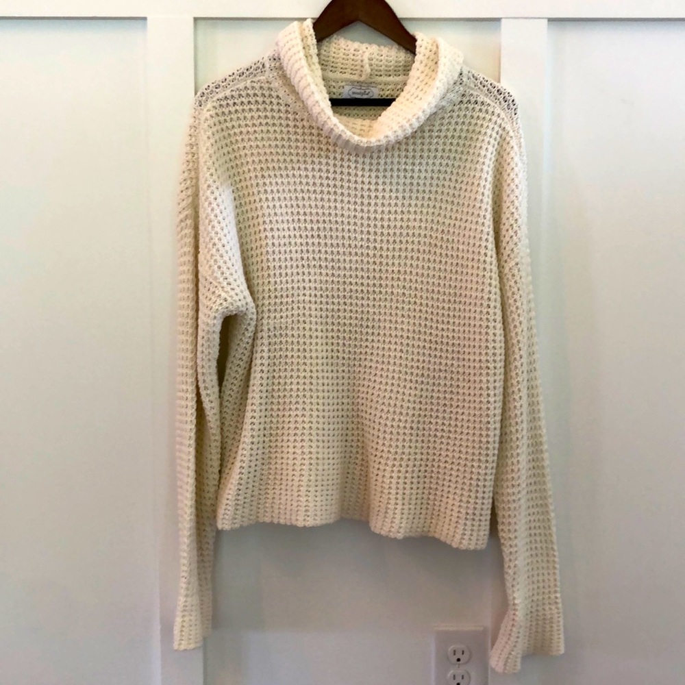 Chunky knit sweater